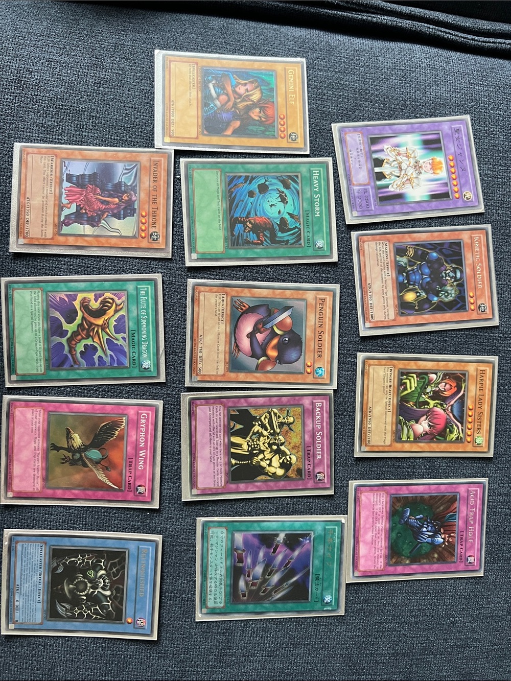Yu-Gi-Oh! Trading Cards vintage holos 
YuGiOh Card Lot TCG Konami